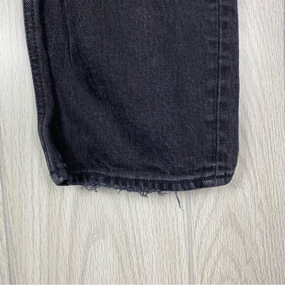 Abercrombie & Fitch | Black The Dad High Rise Jean Size 2 - Picture 8 of 11